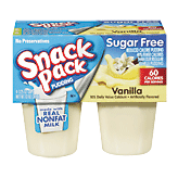 Snack Pack  sugar free vanilla pudding, 4 3.25-oz. cups Full-Size Picture